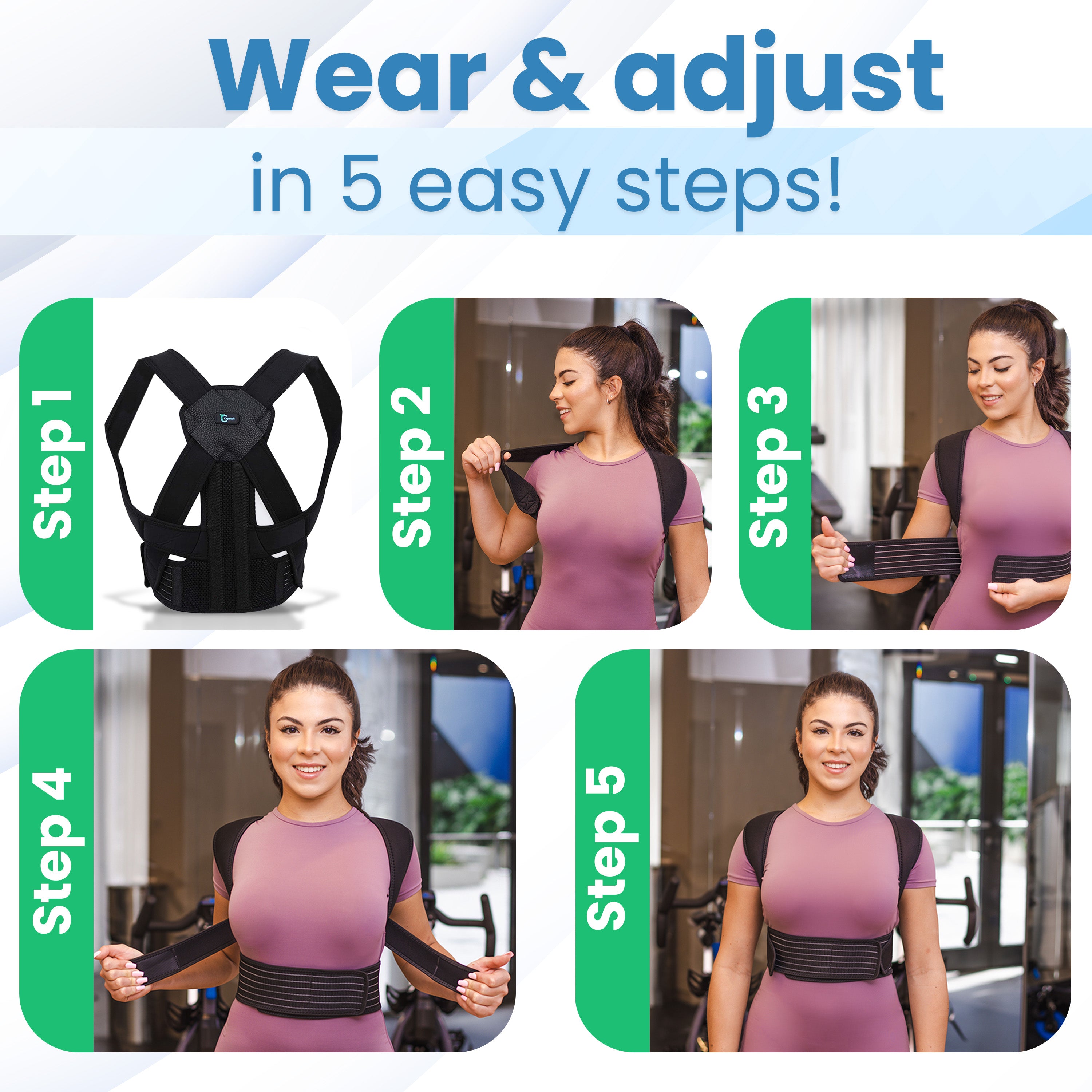 Relieve Back Pain & Improve Posture with Cayatch Back Brace Posture Corrector