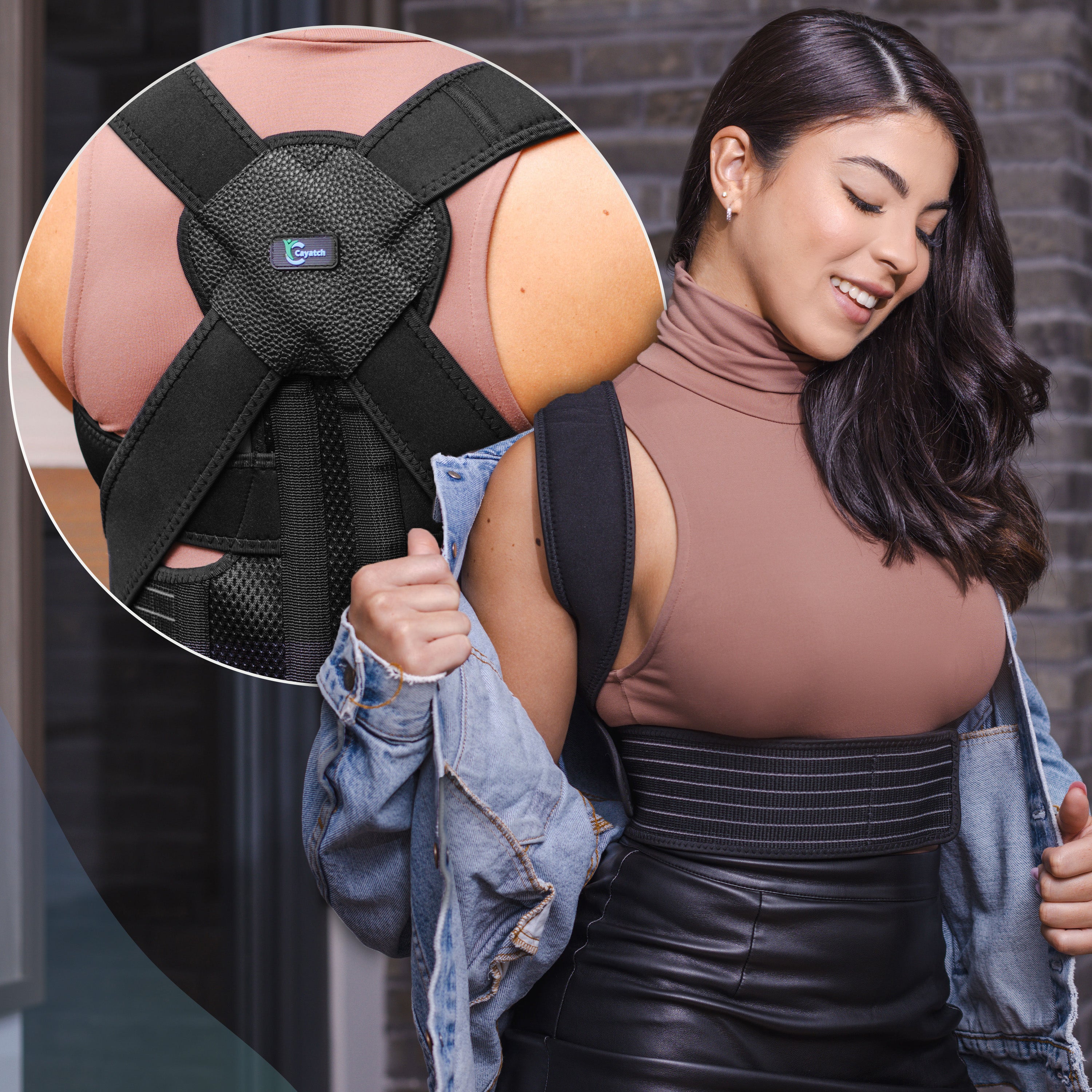 Relieve Back Pain & Improve Posture with Cayatch Back Brace Posture Corrector